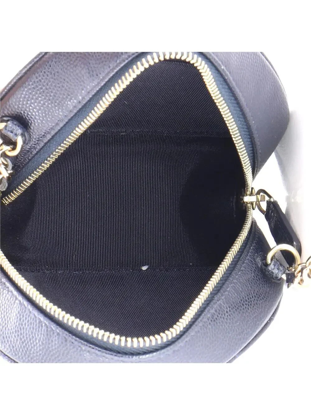 Chanel Round Clutch With Chain Quilted #277149C30B